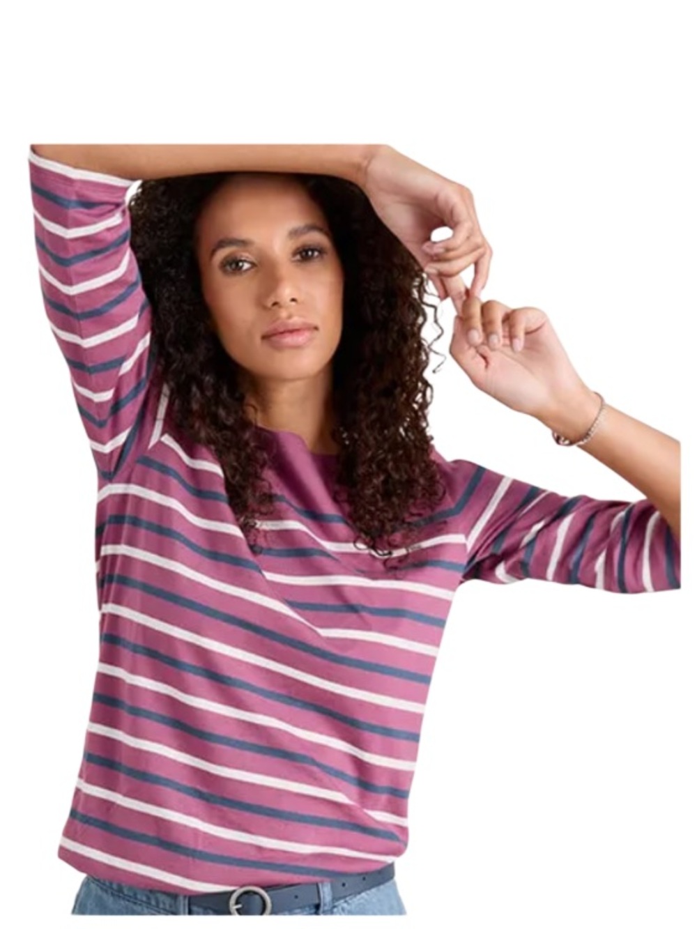 NWT Seasalt Sailor Striped Top Organic Cotton